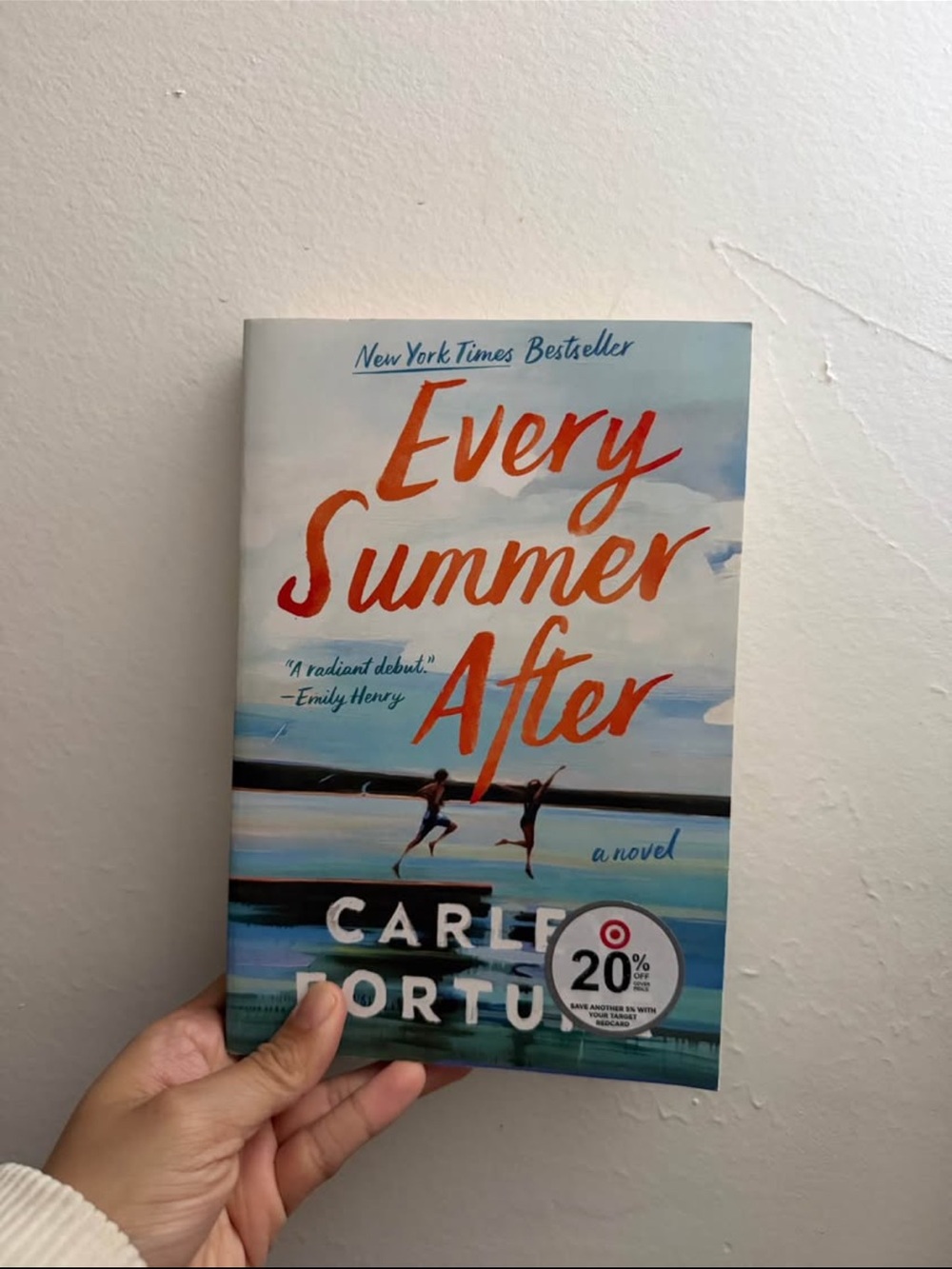 Every Summer After Paperback Book - Orange & Blue Cover
